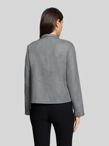 Betty Barclay Regular Fit Kurzblazer mit Stehkragen Hellgrau 5