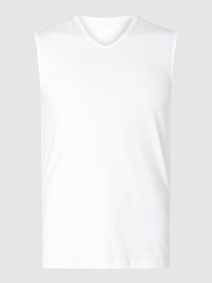 Mey Tanktop met stretch, model 'Muscle' Wit - 1