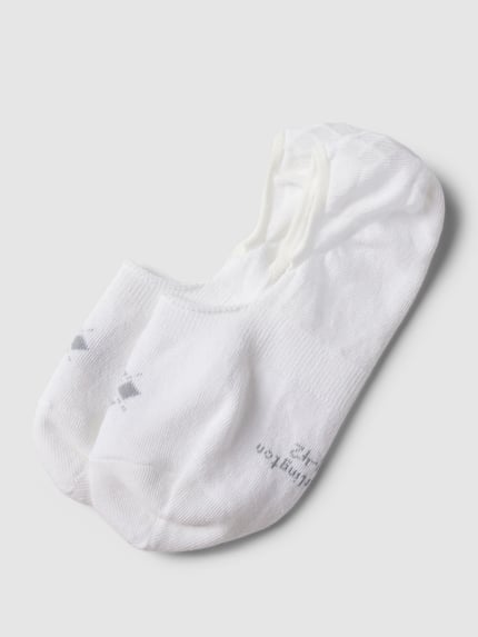 Burlington Sneakersocken mit Label-Details Weiss 1
