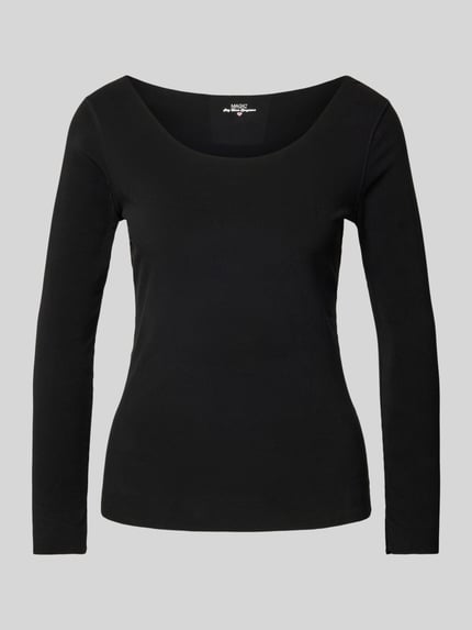 MAGIC Bodyfashion Thermo-shirt met lange mouwen met ronde hals Zwart - 2