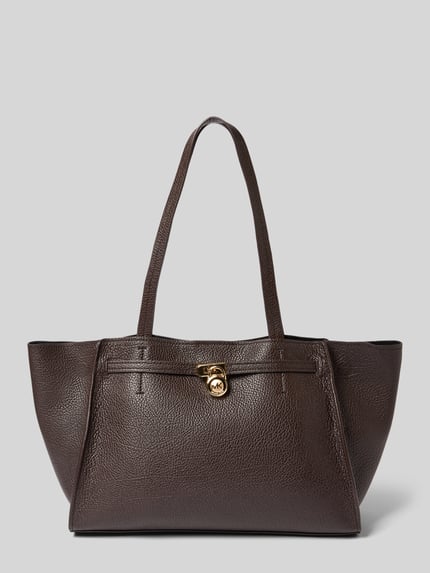 Handtasche aus echtem Leder Modell 'HAMILTON' Shop The Look MANNEQUINE