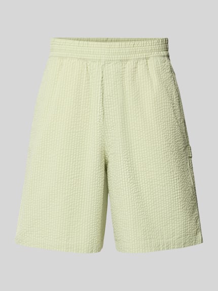 Carhartt Work In Progress Shorts mit Strukturmuster Modell 'Toland' Hellgruen 2