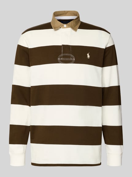 Sweatshirt mit Label-Stitching Shop The Look MANNEQUINE