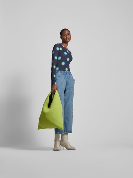 MM6 Maison Margiela Body met all-over motief Zwart - 1