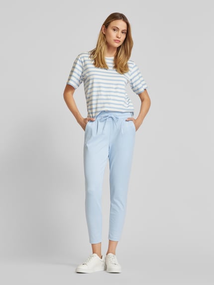 ICHI Sweatpants mit elastischem Bund Modell 'KATE' Hellblau 1