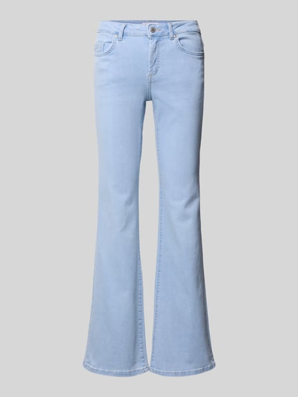 ONLY Slim fit bootcut jeans van katoenmix Model 'BLUSH' Lichtblauw - 2