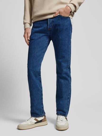 Levi's® Wide Leg Fit Jeans Modell '501®' Jeansblau 4