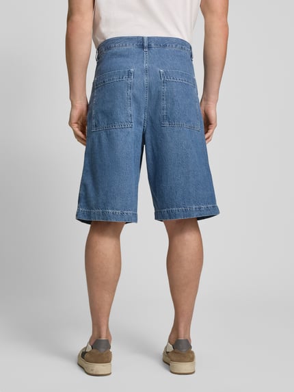 Jake*s Studio Men Regular Fit Jeansshorts im 5-Pocket-Design Blau 5