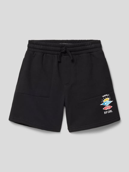 Rip Curl Bermuda met labelprint Zwart - 1