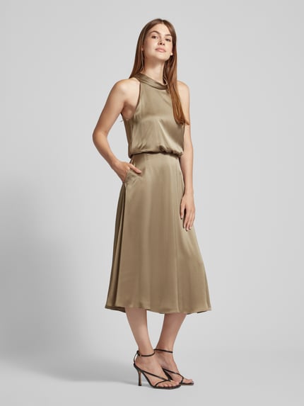 V by Vera Mont Cocktailkleid mit Neckholder Gruen 1