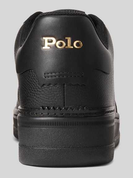 Polo Ralph Lauren sneakers van echt leer Black - 4