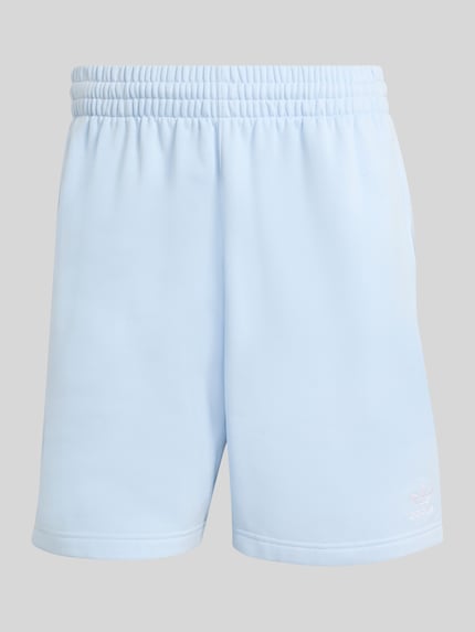 adidas Originals Sweatshorts aus Baumwoll-Mix Hellblau 2