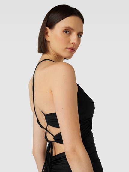 Mascara Abendkleid mit Cut Out Black 3
