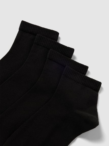 s.Oliver RED LABEL Skarpety z detalami z logo w zestawie 4 szt. Czarny 2