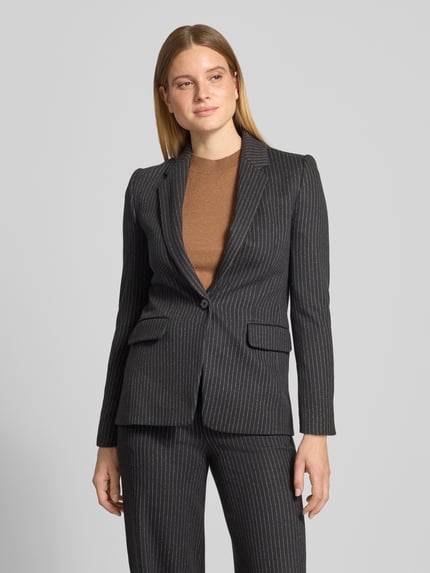 DRYKORN Regular Fit Blazer mit Reverskragen Modell 'ATLIN' Black 4