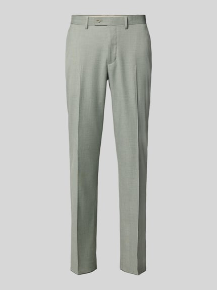 Pantalon met persplooien en achterzakken Shop The Look MANNEQUINE