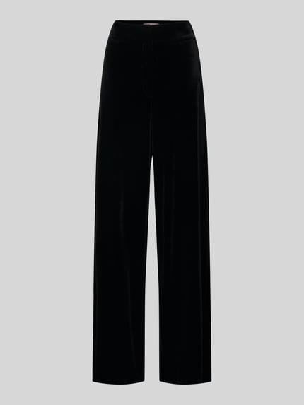 Christian Berg Cocktail Wide Fit Stoffhose mit breitem Bund Black 2