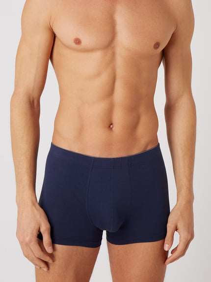 HANRO Trunks mit Stretch-Anteil Dunkelblau 3