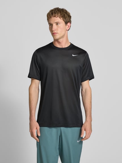 Nike Training T-Shirt mit Logo-Print und Rundhalsausschnitt Black 4