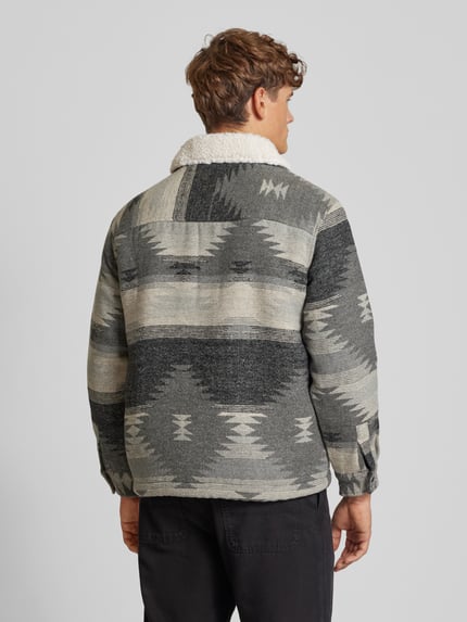 Redefined Rebel Overhemdjack met Teddybont Middengrijs - 5