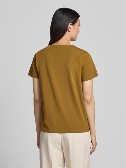 Soyaconcept T-shirt met motiefprint model 'RINA' Kaki - 5