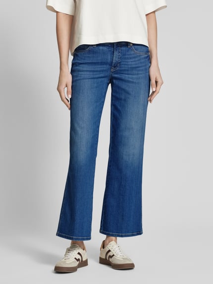 CAMBIO Flared Jeans mit 5-Pocket-Design Modell 'FRANCESCA' Blau 4