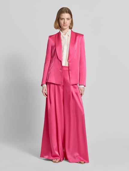 Marc Cain Stoffhose mit Biesen und Eingrifftaschen Fuchsia 1