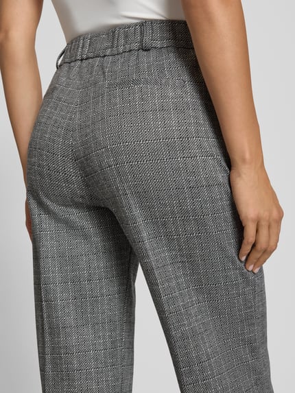 Raphaela By Brax Stoffen broek met achterzakken Antraciet - 3