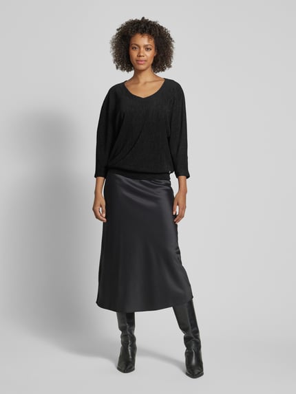 ZABAIONE Shirt met 3/4-mouwen Zwart - 1