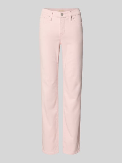 Levi's® 300 Straight Fit Jeans aus Baumwoll-Mix Modell '314' Rosa 2