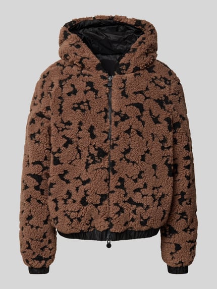 Jacke mit Teddyfell Shop The Look MANNEQUINE