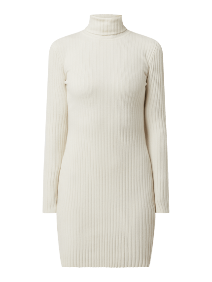 Wolford Tricotjurk met ribstructuur Offwhite - 2