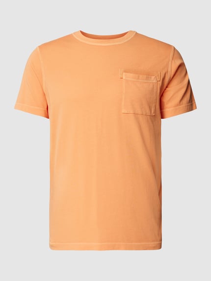 JOOP! JEANS T-Shirt mit aufgesetzter Brusttasche Modell 'Caspar' Orange 2