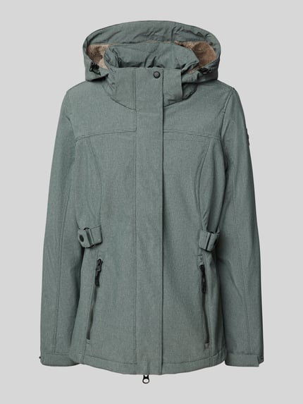 G.I.G.A. DX Jacke mit Kapuze Petrol Melange 2