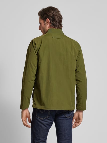 Barbour Jacke mit aufgesetzten Pattentaschen Modell 'BEAUMONT' Oliv 5
