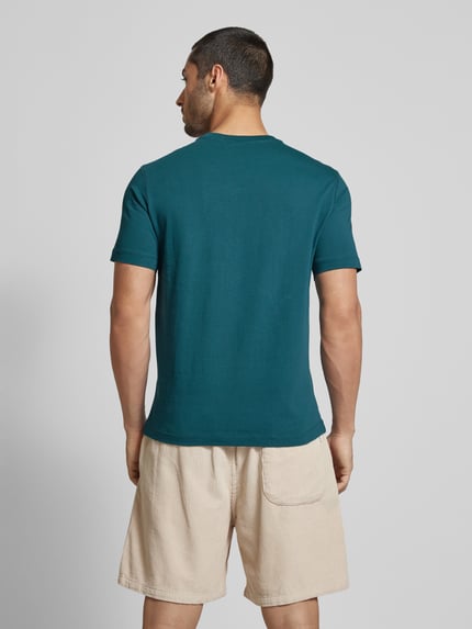 Champion T-shirt met labelprint, model 'Bookstore' Groen - 5