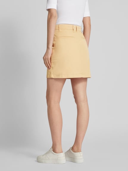 Tommy Hilfiger Minirok met achterzakken, model 'COTTON GMD' Beige - 5