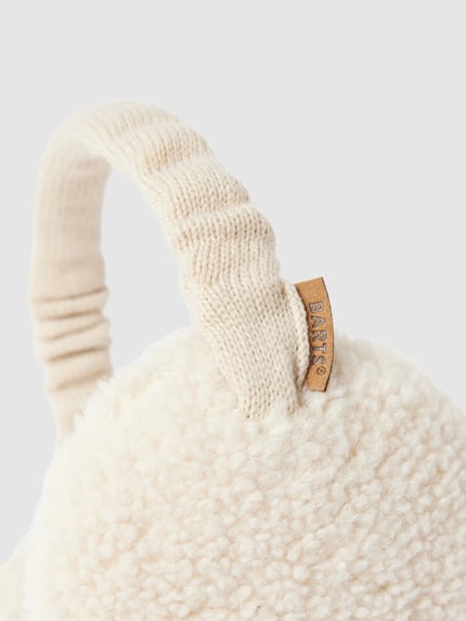 Barts Ohrenwärmer mit Teddyfell Modell 'Browniez' Offwhite 2