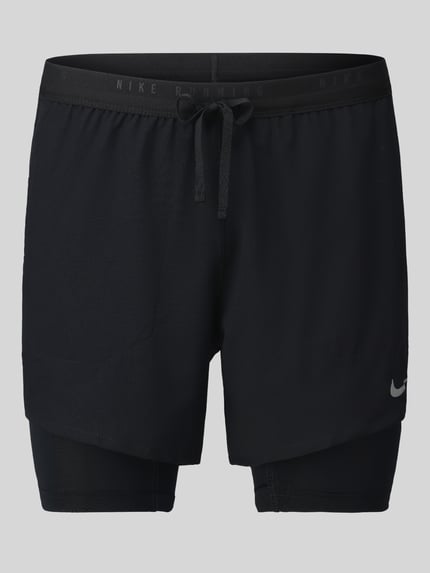 Nike Training Regular Fit Sportshorts mit Dri-FIT-Technologie Modell 'STRIDE 5IN HYBRID' Black 2