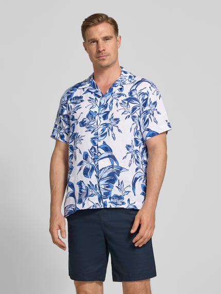Tommy Hilfiger regular fit vrijetijdsoverhemd van puur linnen Offwhite - 4