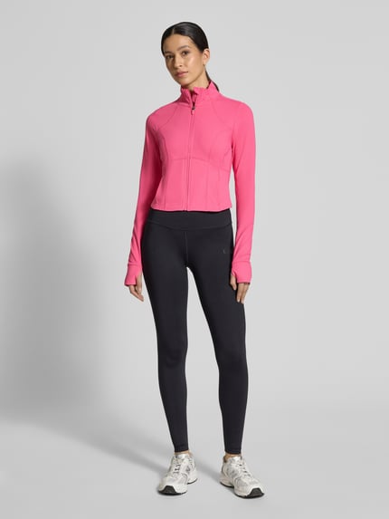 Fabletics Slim Fit Jacke mit Stehkragen Modell 'Storm' Pink 1