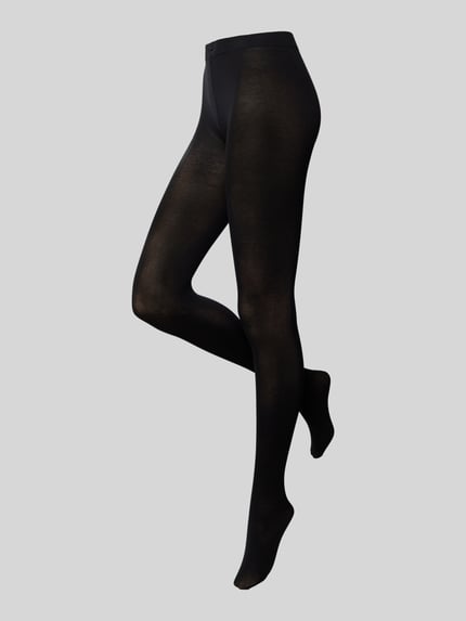 FALKE Strumpfhose mit Baumwolle Black 1