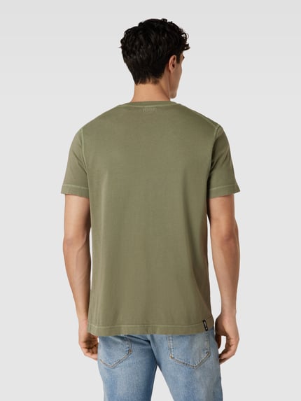JOOP! JEANS T-Shirt mit aufgesetzter Brusttasche Modell 'Caspar' Oliv 5