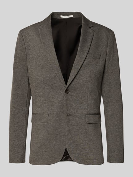 Slim Fit Anzugsakko mit Viskose-Anteil Shop The Look MANNEQUINE