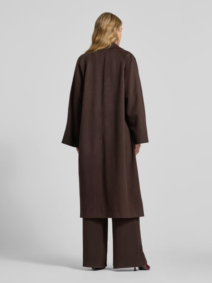 Style Icon Collection Mantel aus Woll-Mix - curated by Anouk Yve Dunkelbraun 5