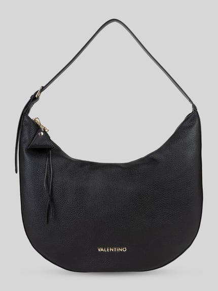 Valentino Bags Torebka na ramię ze skóry ekologicznej z regulowanym paskiem Czarny 1