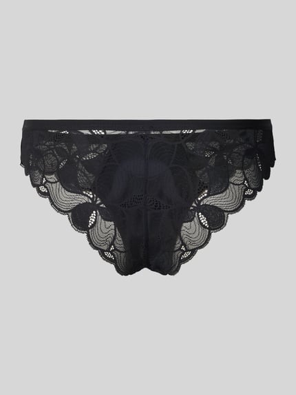 Marc O'Polo Slip met kant Zwart - 3