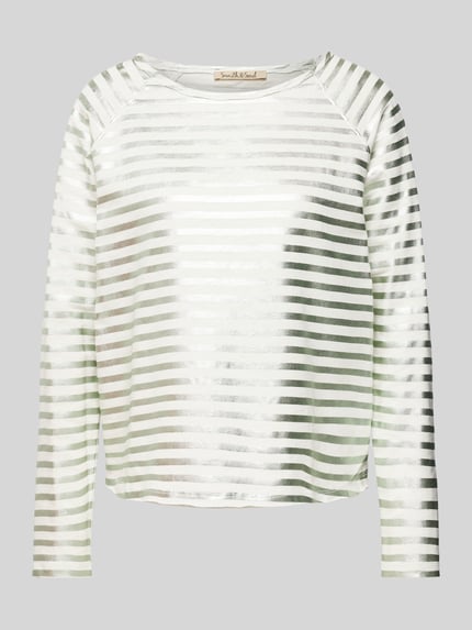 Smith and Soul Longsleeve met ronde hals Lindegroen - 2