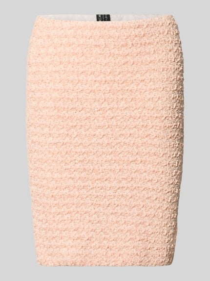 Knie-lange rok van katoenmix Shop The Look MANNEQUINE
