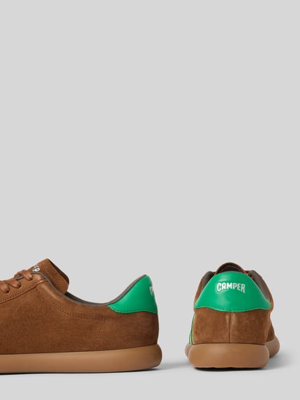 Productfoto, Sneaker uit echt leer Model 'Soller' van Camper, afgeronde pasvorm, logodetail, hakhoogte maat 44: 2 cm, schachthoogte: 8 cm, schachtbreedte: 12 cm